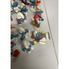 LOTTO GIOCO 21 PUFFI BLU PEYO VINTAGE ANNI 70/80 SCHLEICH GARGAMELLA PLASTICA
