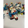 LOTTO GIOCO 21 PUFFI BLU PEYO VINTAGE ANNI 70/80 SCHLEICH GARGAMELLA PLASTICA