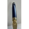 SET SCRIVANIA PENNA STILOGRAFICA SFERA TAGLIA CARTE FOUNTAIN PEN BALLPOINT BLU