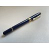 SET SCRIVANIA PENNA STILOGRAFICA SFERA TAGLIA CARTE FOUNTAIN PEN BALLPOINT BLU