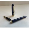 SET SCRIVANIA PENNA STILOGRAFICA SFERA TAGLIA CARTE FOUNTAIN PEN BALLPOINT BLU