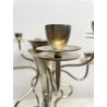 CANDELABRO 7 BRACCI DESIGN Borek Sipek Driade KOSMO ACCIAIO ARGENTATO CANDELIERE