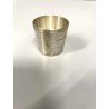 ANTICO PICCOLO BICCHIERE DOSATORE 4 cm/h Christofle Paris METALBLANC CUP GOBLET