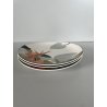 PIATTO DESSERT VINTAGE 3pz VITRO PORCELAIN Arnolfo di Cambio TABLE TOP Maui 7001