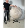 ANTICO UNICO ENORME MAPPAMONDO GLOBO TERRESTRE GIGANTE PIANETA TERRA ATLANTE 900
