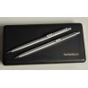 Paper Mate PARURE Penna sfera Matita CHROME EXECUTIVE anni 80 SET BALLPOINT PEN