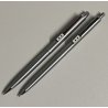 Paper Mate PARURE Penna sfera Matita CHROME EXECUTIVE anni 80 SET BALLPOINT PEN