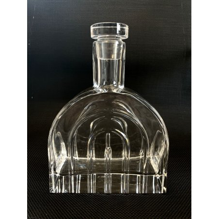 VINTAGE WHISKY CRYSTAL DECANTER Arnolfo di Cambio DESIGN L. Griziotti CRISTALLO