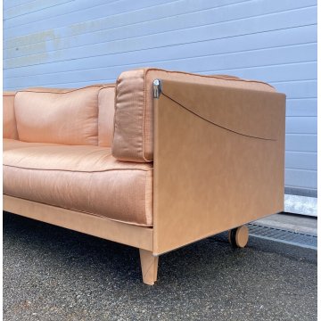 DIVANO DESIGN POLTRONA FRAU Pierluigi Cerri ANNI 90 MODELLO TWICE 2 POSTI SOFA