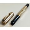 ATLANTICA Antica Penna Stilografica RETRATTILE Safety ORO 18kr OLD FOUNTAIN PEN