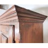 ANTICO ARMADIO 2 ANTE epoca 1600 GUARDAROBA PIEMONTESE legno NOCE dispensa STIPO