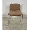 SEDIA Tulu GAVINA CASSINA anni 70 DESIGN Kazuhide Takahama VINTAGE chair cromata