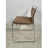 SEDIA Tulu GAVINA CASSINA anni 70 DESIGN Kazuhide Takahama VINTAGE chair cromata