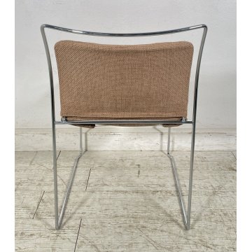 SEDIA Tulu GAVINA CASSINA anni 70 DESIGN Kazuhide Takahama VINTAGE chair cromata