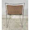 SEDIA Tulu GAVINA CASSINA anni 70 DESIGN Kazuhide Takahama VINTAGE chair cromata