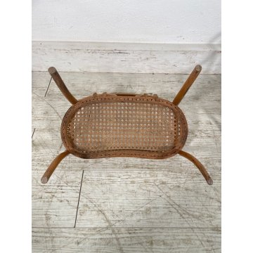 THONET SALOTTO MINIATURA PICCOLO BAMBINO BAMBOLE PAGLIA VIENNA epoca '900 SEDIA