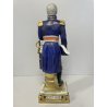 STATUINA PORCELLANA Bourdois & Bloch PARIS Brune SOLDATO Napoleonico UNIFORME