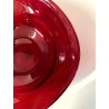 ANTICA BOWL CIOTOLA SVUOTATASCHE VETRO MURANO ROSSO RUBINO BULLICANTE '50/60
