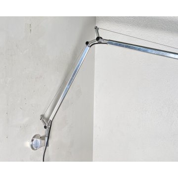 LAMPADA ARTEMIDE TOLOMEO A PARETE M. De Lucchi e G. Fassina APPLIQUE DESIGN 1990