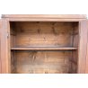 ANTICO GRANDE ARMADIO ARTE POVERA GUARDAROBA 1800 LEGNO CILIEGIO LARICE 2 ANTE