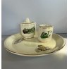 RARO SET da FUMO VINTAGE 4 pz MAIOLICA Ceramiche Fiorentine ANNI '50 MID CENTURY