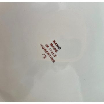 RARO SET da FUMO VINTAGE 4 pz MAIOLICA Ceramiche Fiorentine ANNI '50 MID CENTURY