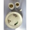 RARO SET da FUMO VINTAGE 4 pz MAIOLICA Ceramiche Fiorentine ANNI '50 MID CENTURY