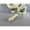 RARO SET da FUMO VINTAGE 4 pz MAIOLICA Ceramiche Fiorentine ANNI '50 MID CENTURY