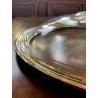 GRANDE BOWL Sheratonn SILVERPLATE LUCITE DESIGN P. Spagnolo CENTROTAVOLA ANNI 70