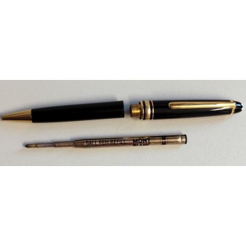 Montblanc Meisterstuck CLASSIC Nero Oro PENNA SFERA MATITA vintage BALLPOINT PEN