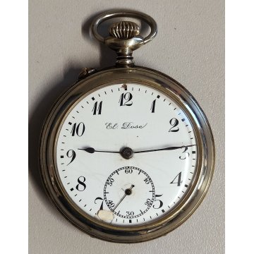 Lotto 3pz ANTICO OROLOGIO TASCA Geneve Swiss El Dose EPOCA 900 Old Pocket Watch