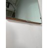 SPECCHIO DA PARETE Design VINTAGE SPECCHIERA ANNI '60 MIRROR LEGNO RETTANGOLARE