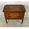ANTICO PICCOLO COMÒ STILE DIRETTORIO PRIMI 1900 LEGNO NOCE CASSETTONE CAMERA OLD