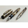 Omega Supernova COPPIA Penna stilografica Matita anni 30 FOUNTAIN PEN MARBLED
