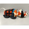 CANE GIOCATTOLO LATTA VINTAGE Cartoon Dog MOVIMENTO TELECOMANDO BATTERIA SCATOLA
