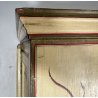 ANTICO ARMADIO DIPINTO DISPENSA FLOREALE UCCELLI ANTE RIPIANI epoca 900 TIROLESE