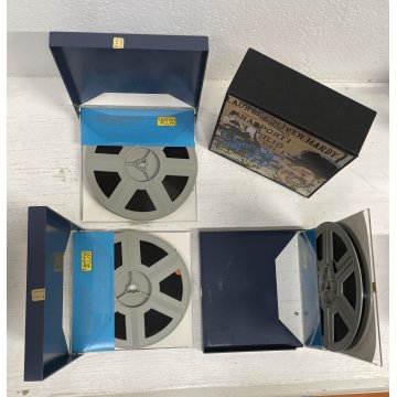 Lotto 3 COFANETTI Vintage SOUND FILM SONORO Super 8 COLORI/BN Technofilm Milano