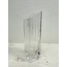 VASO VINTAGE ARNOLFO DI CAMBIO DESIGN Laura Griziotti CRISTALLO SCANALATO