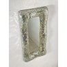 SPECCHIO CORNICE MOSAICO RETTANGOLARE ANNI 80 DILMOS MIRROR DESIGN MODERNO OLD