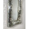 SPECCHIO CORNICE MOSAICO RETTANGOLARE ANNI 80 DILMOS MIRROR DESIGN MODERNO OLD