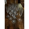 SET 10 BICCHIERI FLUTE A CHAMPAGNE Dom Perignon CRISTALLO Baccarat 23,2 cm/h