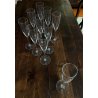 SET 10 BICCHIERI FLUTE A CHAMPAGNE Dom Perignon CRISTALLO Baccarat 23,2 cm/h