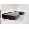 CONSOLLE A MURO ANNI 60 LEGNO DESIGN INGRESSO 2 CASSETTI SCRITTOIO SCRIVANIA
