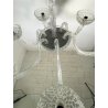 GRANDE LAMPADARIO MURANO ROSTRATO Barovier 6 BRACCI CHANDELIER ø 110 cm ANNI '30