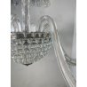 GRANDE LAMPADARIO MURANO ROSTRATO Barovier 6 BRACCI CHANDELIER ø 110 cm ANNI '30