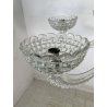 GRANDE LAMPADARIO MURANO ROSTRATO Barovier 6 BRACCI CHANDELIER ø 110 cm ANNI '30