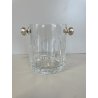 VINTAGE ICE BUCKET Iriana Christofle SECCHIELLO GHIACCIO CRISTALLO SILVERPLATED