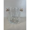 VINTAGE ICE BUCKET Iriana Christofle SECCHIELLO GHIACCIO CRISTALLO SILVERPLATED