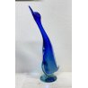 DESIGN SCULTURA OCA Archimede Seguso e Flavio Poli ANNI 50 VETRO MURANO BLU GLAS