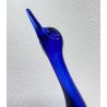 DESIGN SCULTURA OCA Archimede Seguso e Flavio Poli ANNI 50 VETRO MURANO BLU GLAS